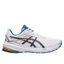 ASICS | Mens GT-1000 Leather 2 2E-Wide (White/Ink Teal) 12