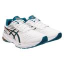 ASICS | Mens GT-1000 Leather 2 2E-Wide (White/Ink Teal) 12