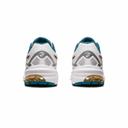 ASICS | Mens GT-1000 Leather 2 2E-Wide (White/Ink Teal) 9
