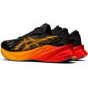 ASICS Mens Novablast 3 Shoes Black/Amber
