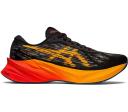 ASICS Mens Novablast 3 Shoes Black/Amber