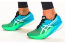 Asics Metaspeed Edge Plus Running Shoes - Green/Blue - UK 8.5