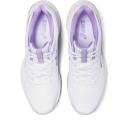 ASICS Netburner Ballistic FF 3 Womens, 8.5 / White/Digital Violet
