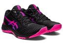 ASICS Netburner Ballistic FF MT 3 Womens, 9 / Black/Pink Glo 002