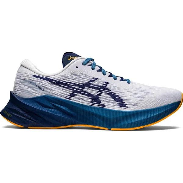 ASICS Novablast 3 10 , White/Deep Ocean (Men's)