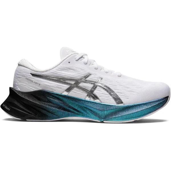 ASICS Novablast 3 Platinum Mens 10 / White/Pure Silver