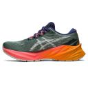 ASICS Novablast 3 Trail Running Green Orange Pink Women - 40