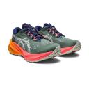 ASICS Novablast 3 Trail Running Green Orange Pink Women - 42