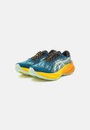 ASICS Novablast 3 Trail Shoes Blue Orange Yellow - 40.5