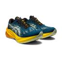 ASICS Novablast 3 Trail Shoes Blue Orange Yellow - 40.5