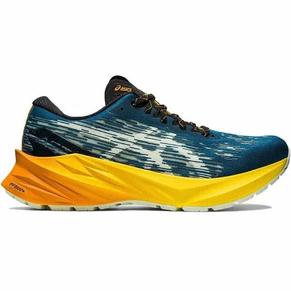 ASICS Novablast 3 Trail Shoes Blue Orange Yellow - 40