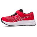 ASICS | Pre-School Contend 8 PS (Electric Red/Gunmetal) 1