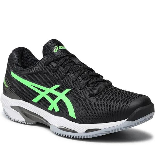 ASICS Solution Speed FF 2 Black/Green Mens 11.5