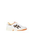Asics Sportstyle EX89 Unisex Trainers, Size: 38, White/habanero - shoes