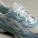 ASICS White & Blue Gel-NYC Sneakers
