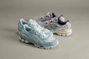 ASICS White & Blue Gel-NYC Sneakers