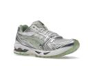 ASICS White & Green Gel-Kayano 14 Sneakers