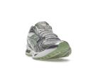 ASICS White & Green Gel-Kayano 14 Sneakers