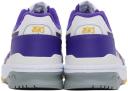 ASICS White & Purple EX89 Sneakers