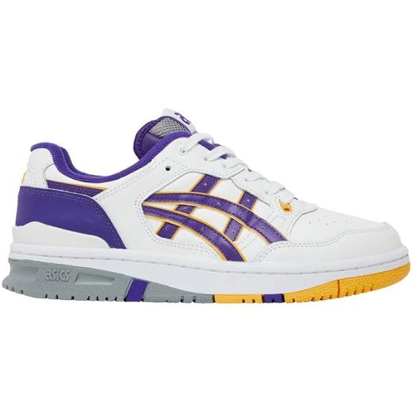 ASICS White & Purple EX89 Sneakers