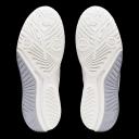 ASICS White & Silver Gel-Resolution 9 Sneakers