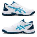 ASICS Women's Cricket Shoes - Gel-Peake 2 White/Aquarium 6.5
