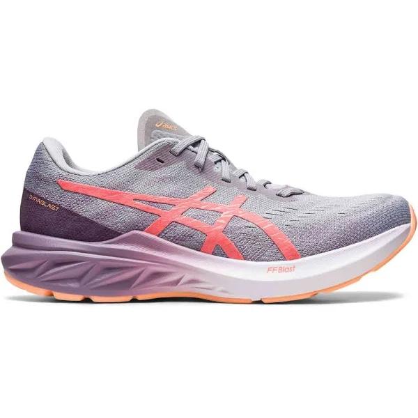 ASICS Women's Dynablast 3 - Running Shoes - Piedmont Grey/Papaya 8