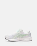 ASICS Women's GEL-Contend 8 - Running Shoes - White/Whisper Green 10.5