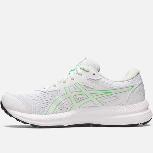ASICS Women's GEL-Contend 8 - Running Shoes - White/Whisper Green 10.5