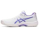 ASICS Women's Gel-Game 9 - Netball Shoes - White/Amethyst 10.5