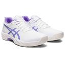 ASICS Women's Gel-Game 9 - Netball Shoes - White/Amethyst 10.5