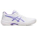 ASICS Women's Gel-Game 9 - Netball Shoes - White/Amethyst 12