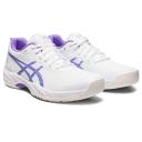ASICS Women's Gel-Game 9 - Netball Shoes - White/Amethyst 12
