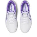 ASICS Women's Gel-Game 9 - Netball Shoes - White/Amethyst 6.5