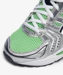 ASICS Women's Gel-Kayano 14 - Sportstyle Sneakers - Bright Lime/Midnight 10