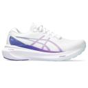 ASICS Women's Gel-Kayano 30 - Running Shoes - White/Cyber Grape 5