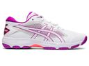 ASICS Women's Gel-Netburner Academy 9 - Netball Shoes - White/White 10.5
