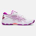 ASICS Women's Gel-Netburner Academy 9 - Netball Shoes - White/White 10.5