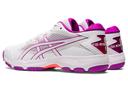 ASICS Women's Gel-Netburner Academy 9 - Netball Shoes - White/White 10.5