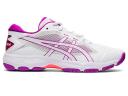 ASICS Women's Gel-Netburner Academy 9 - Netball Shoes - White/White 9