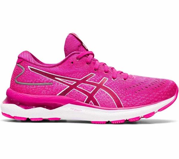 ASICS Women's GEL-Nimbus 24 Running Shoes (Barely Rose/White) 8 US