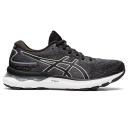 ASICS Women's GEL-Nimbus 24 Running Shoes (Black/Pure Silver) 5.5 US