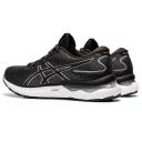 ASICS Women's GEL-Nimbus 24 Running Shoes (Black/Pure Silver) 5.5 US