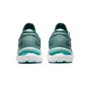 ASICS Women's GEL-Nimbus 24 Running Shoes (Sage/Clear Blue) 8 US