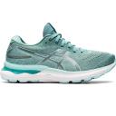 ASICS Women's GEL-Nimbus 24 - Running Shoes - Sage/Clear Blue 9.5