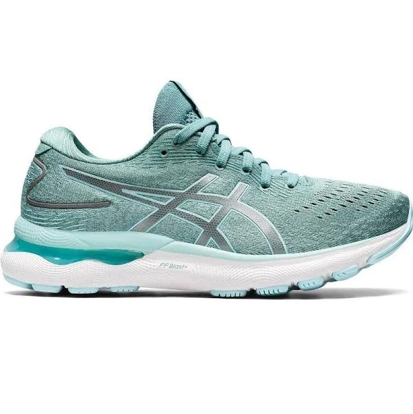 ASICS Women's GEL-Nimbus 24 - Running Shoes - Sage/Clear Blue 9.5