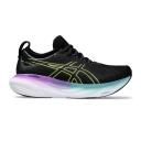 ASICS Women's GEL-Nimbus 25 - Running Shoes - Black/Glow Yellow 10.5