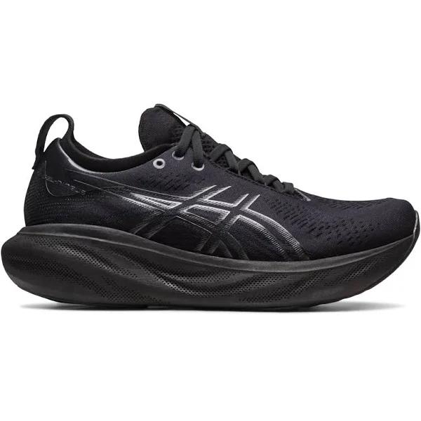 ASICS Women's GEL-Nimbus 25 - Running Shoes - Black/Graphite Grey 13