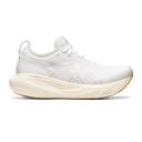ASICS Women's GEL-Nimbus 25 - Running Shoes - White/White 6.5
