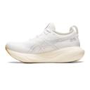 ASICS Women's GEL-Nimbus 25 - Running Shoes - White/White 6.5